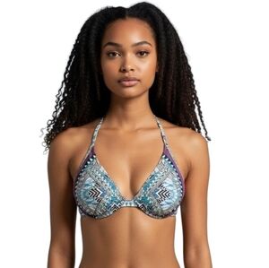 Red Carter Underwire Bikini Top